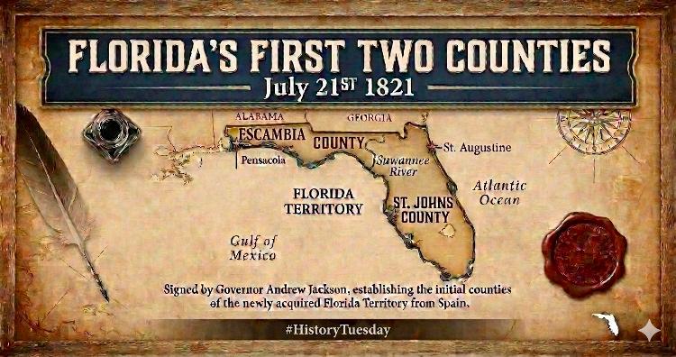 Florida - First Two Counties